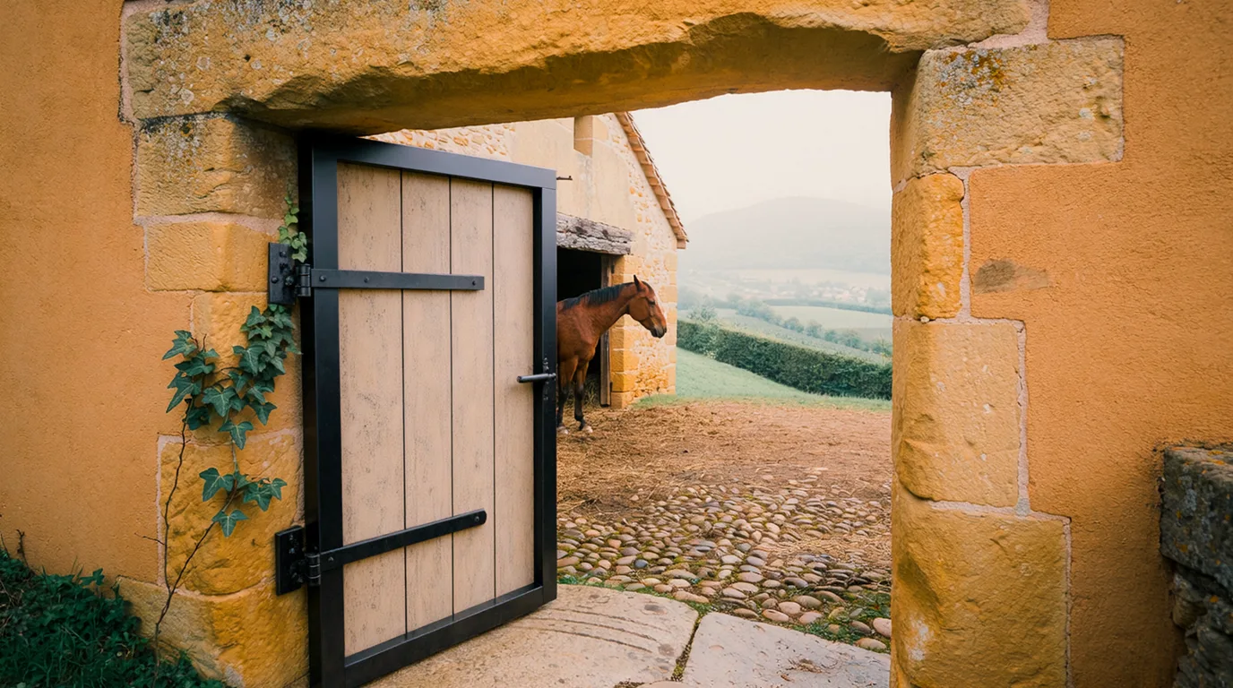 Entrée, Écurie AS Équitation, centre équestre à Saint-Romain-le-Puy