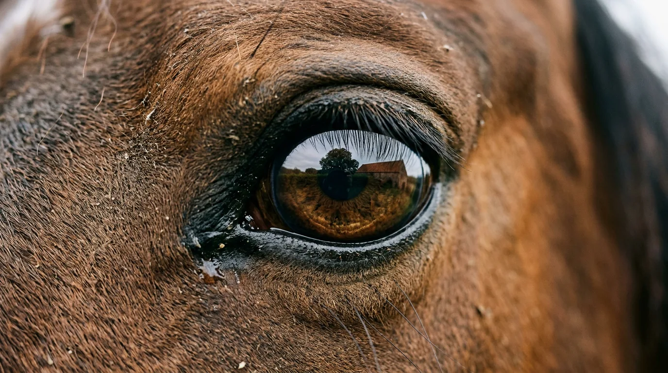 Un regard de cheval, Écurie AS Équitation, Saint-Romain-le-Puy